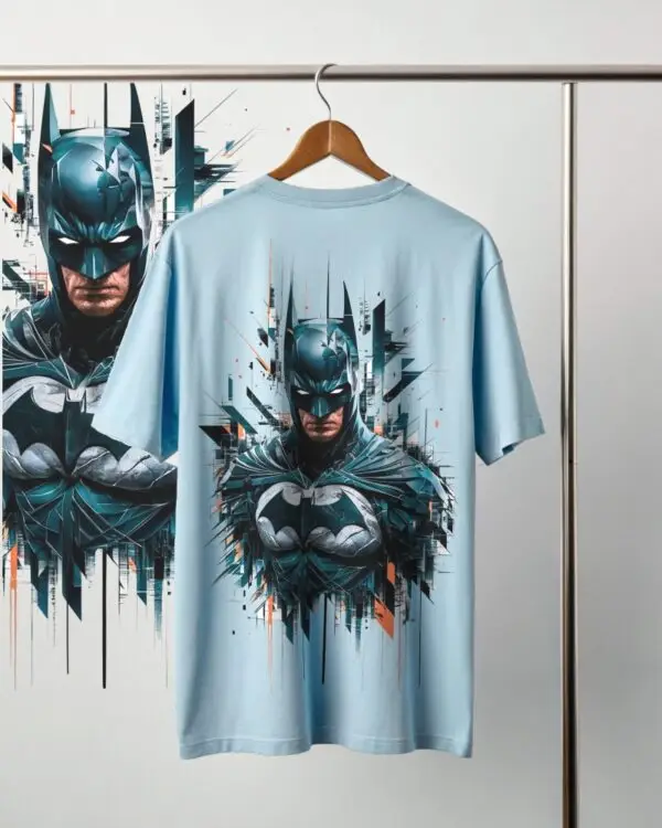 Batman Oversized T-Shirt – Light Sky Blue