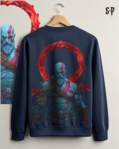 StylePress God of War Printed Sweatshirt