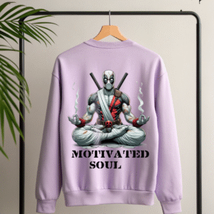 Lavender Sweatshirt Motivated Soul – Stylepress