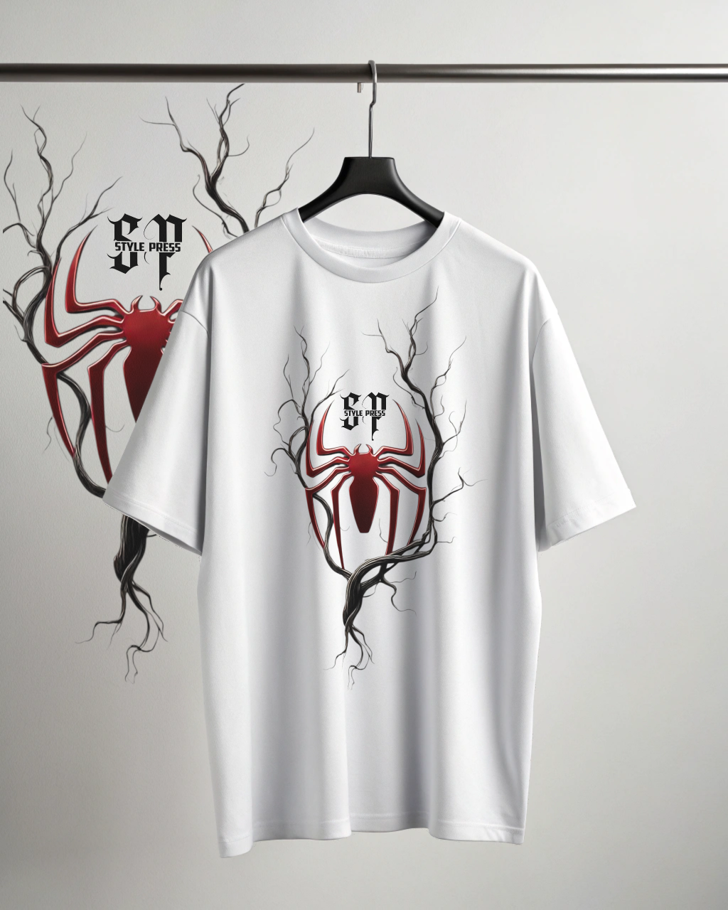 Spider-Man Symbiote Oversized T-Shirt - Image 2